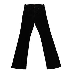 Citizens Of Humanity Pants Womens 25 Black Corduroy Amber Bootcut Stretch USA